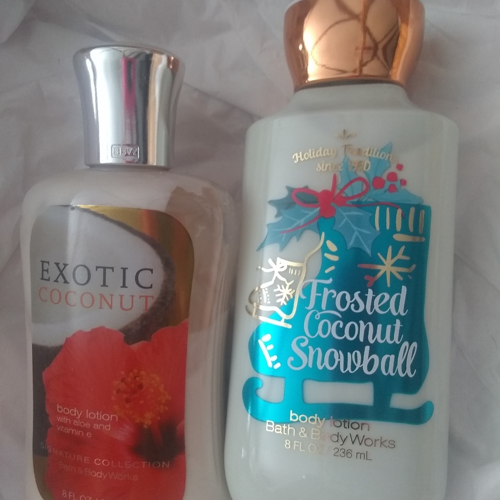 New Coconut Lotions